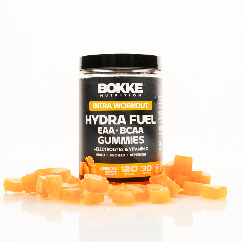 Hydra Fuel Intra-Workout Gummies — Lemon Zest (120 ct / 30 servings)