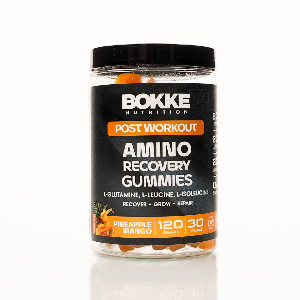 Amino Recovery Post-Workout Gummies — Pineapple Mango (120 ct / 30 servings)