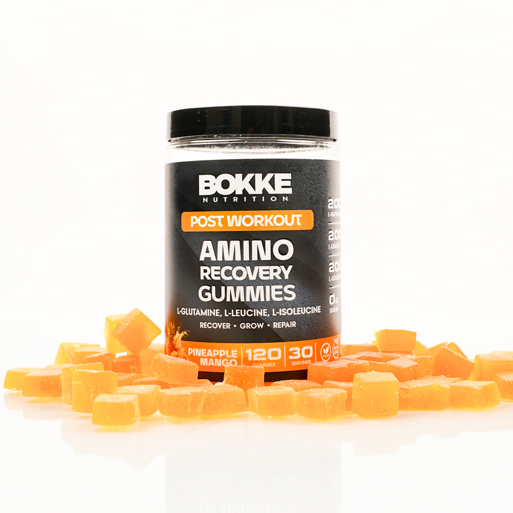 Amino Recovery Post-Workout Gummies — Pineapple Mango (120 ct / 30 servings)